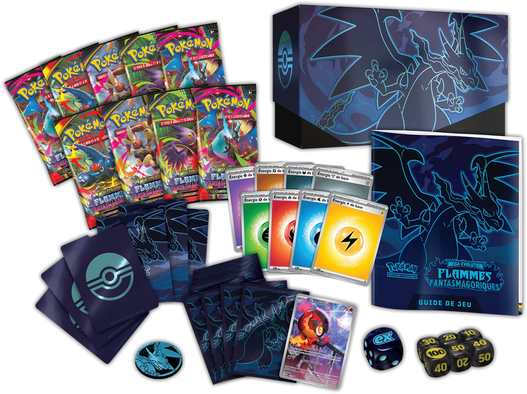 Pokémon – Coffret Dresseur d’Élite “Flamme Fantasmagorique” (Écarlate & Violet)
