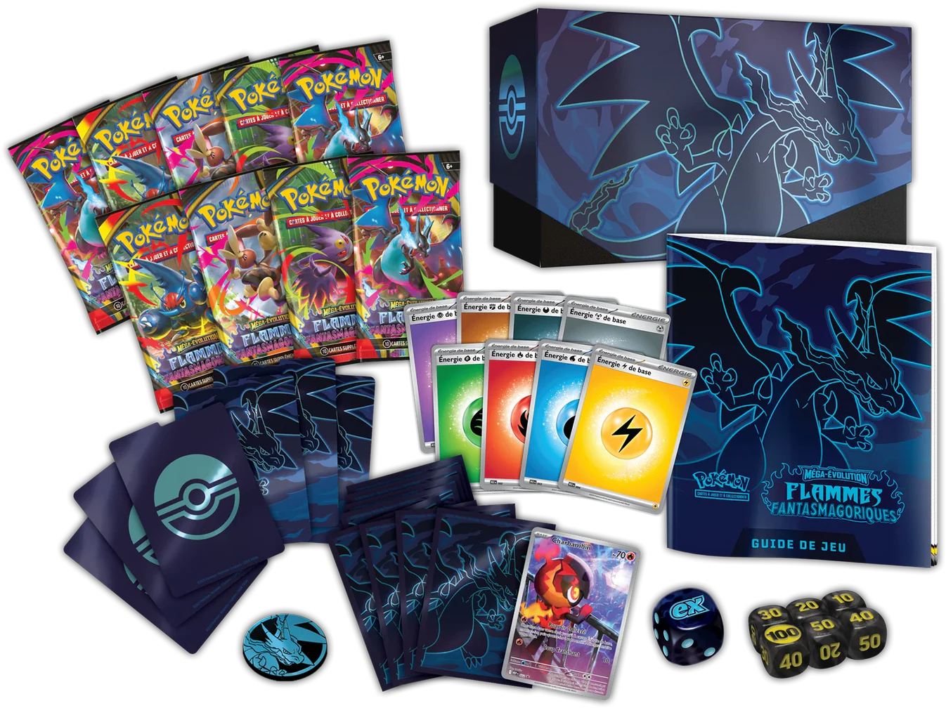 Pokémon – Coffret Dresseur d’Élite “Flamme Fantasmagorique” (Écarlate & Violet)