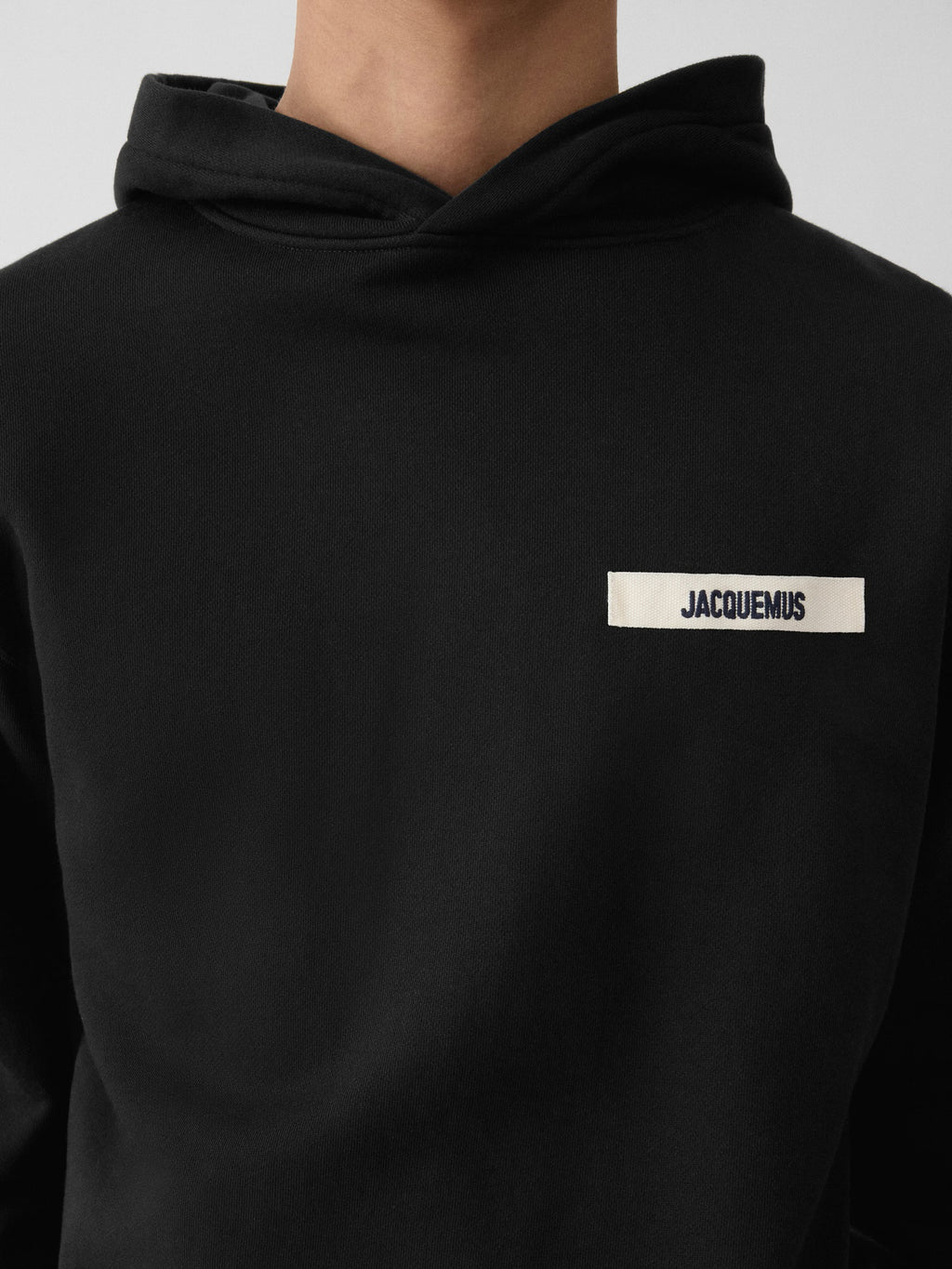Hoodie Jacquemus à logo gros-grain