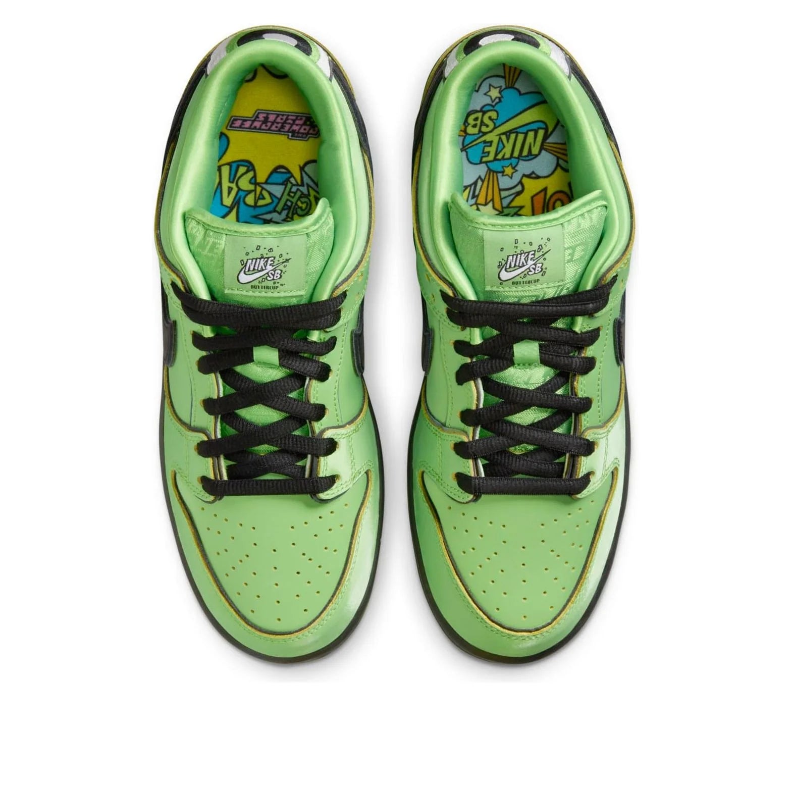 Nike SB Dunk Low Powerpuff “Buttercup”