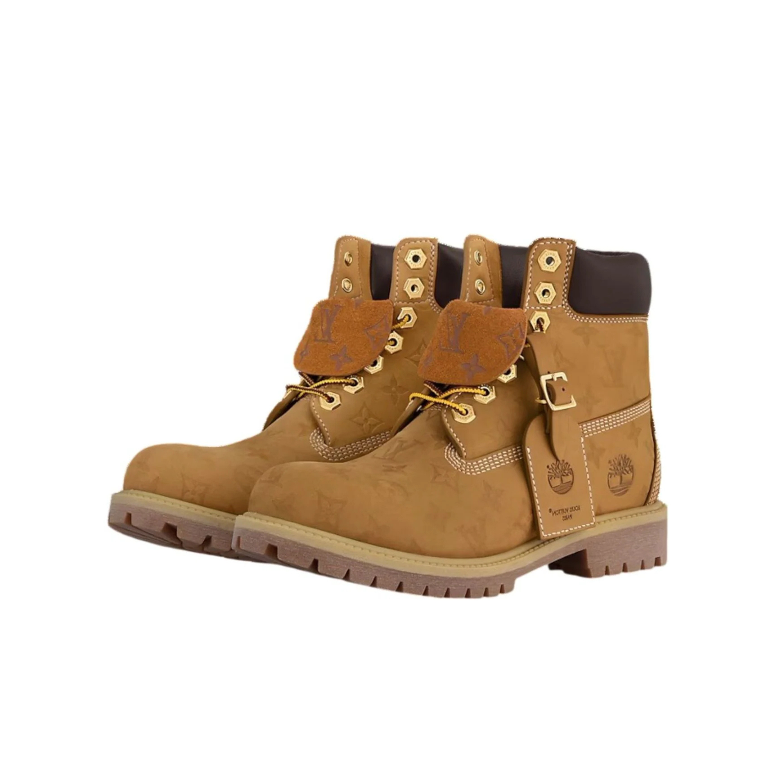 Timberland x Louis Vuitton (Monogram Beige/Marron)
