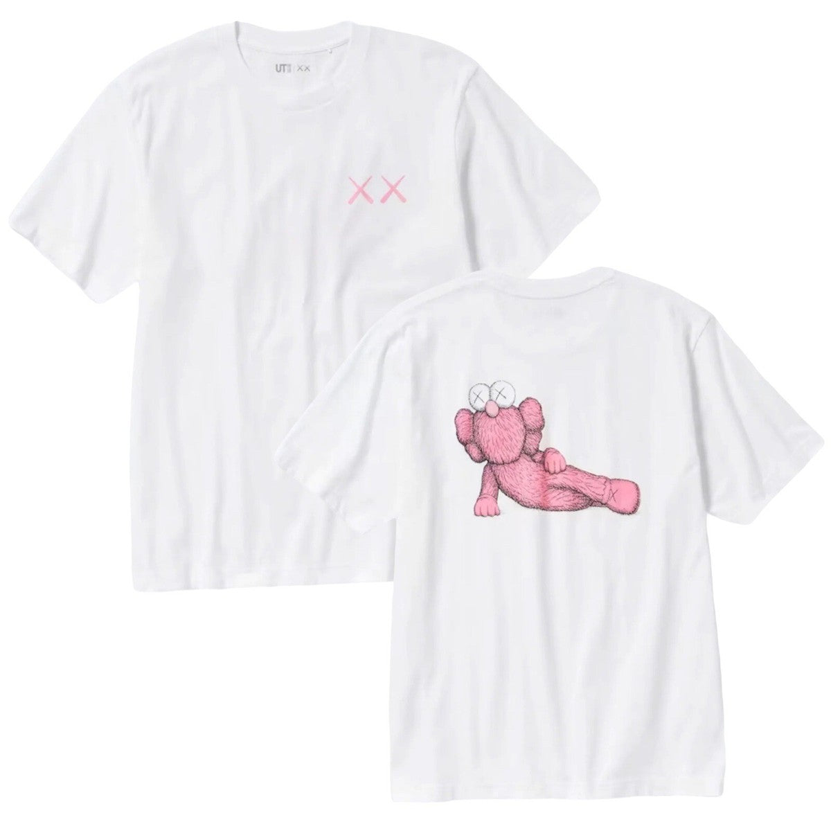 KAWS x Uniqlo UT Short Sleeve Graphic T-shirt Pink