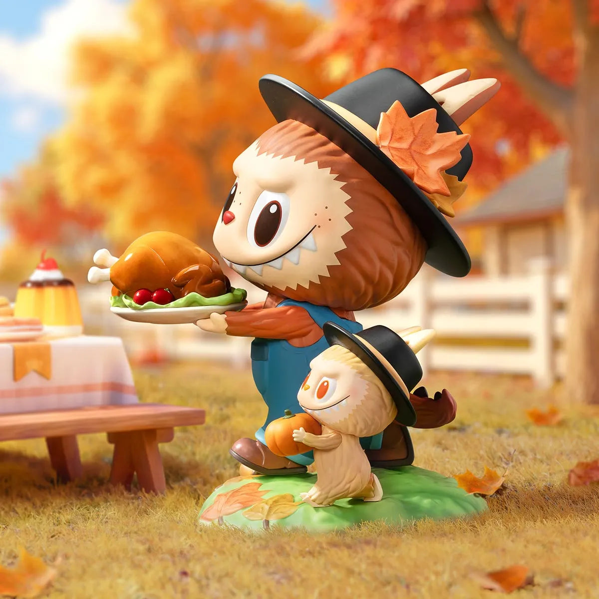 THE MONSTERS Thanksgiving Figurine