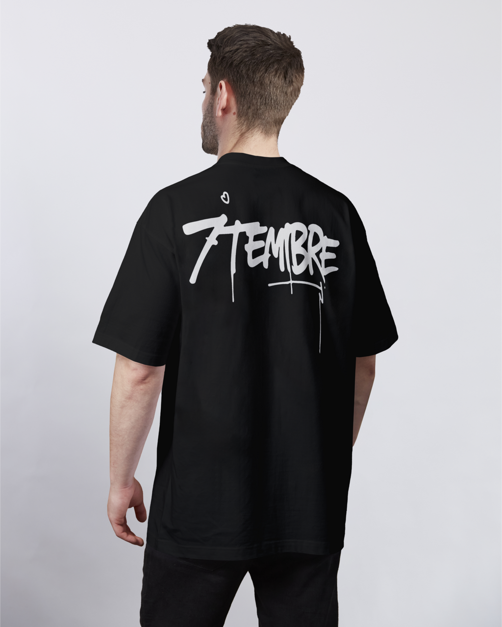 T-shirt Oversize 7TEMBRE – Noir & Blanc