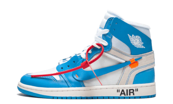 Air Jordan 1 Retro High Off-White University Blue